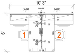 2d office space plan knoll