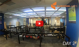 Integrichain Cubicle Installation