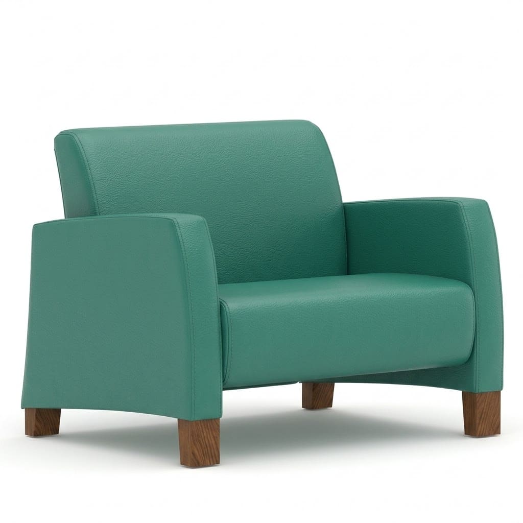 Bariatric lounge chair green
