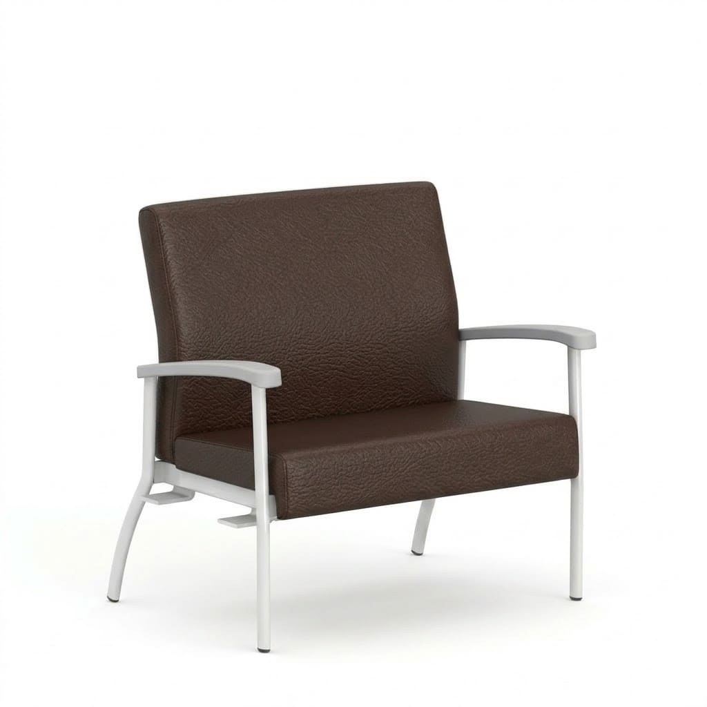 Bariatric medical low back espresso 1