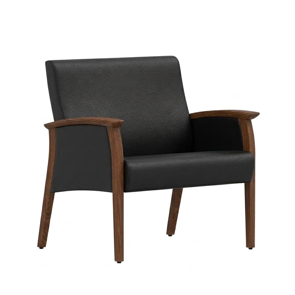 Bariatric seat high black