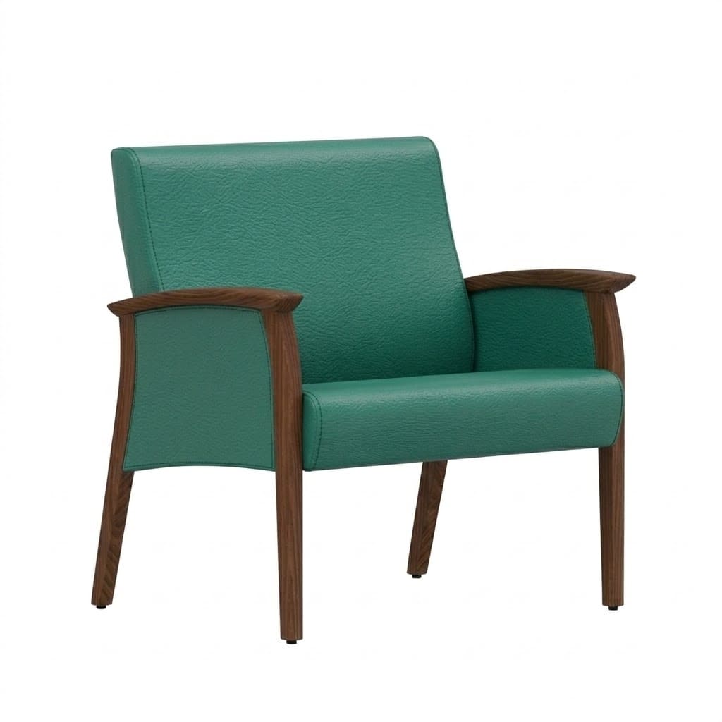 Bariatric seat high green