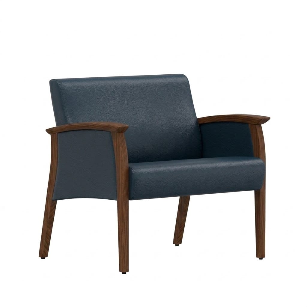 Bariatric seat low navy