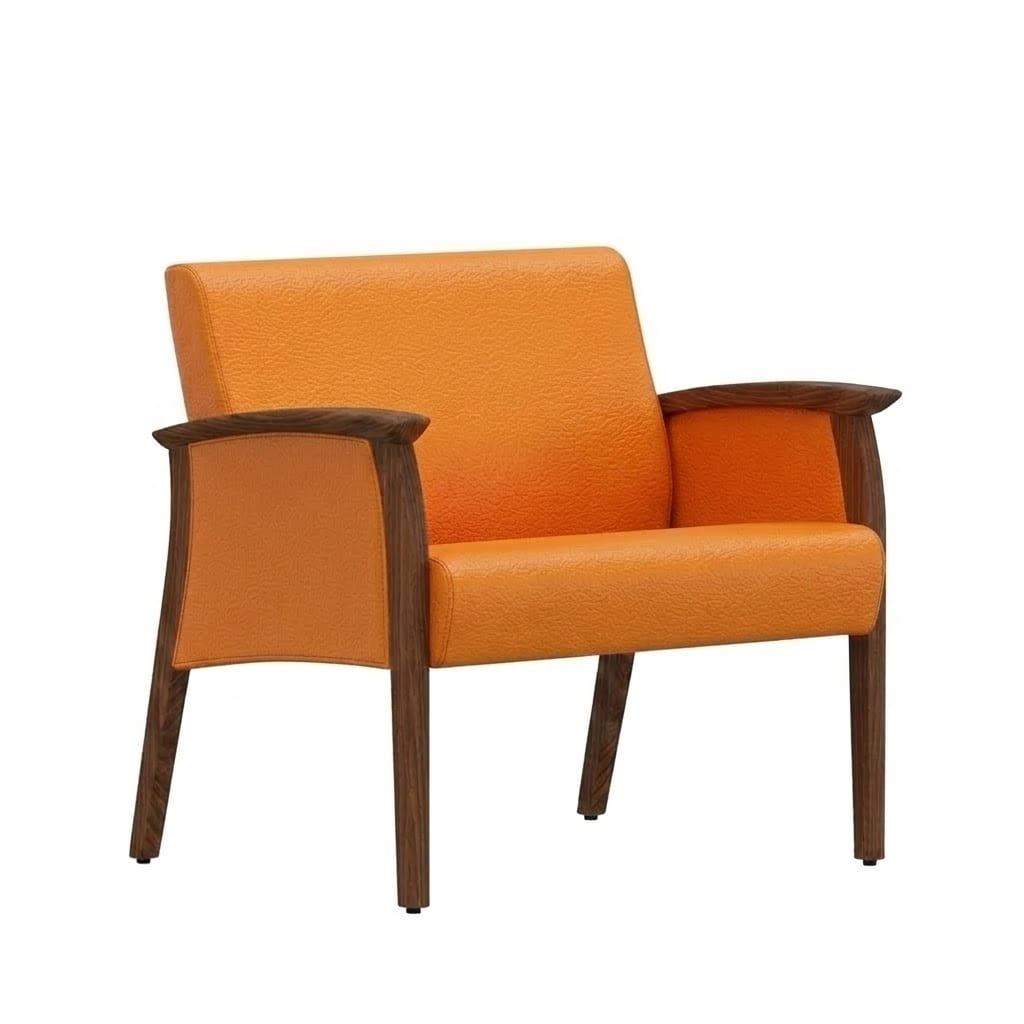 Bariatric seat low orange