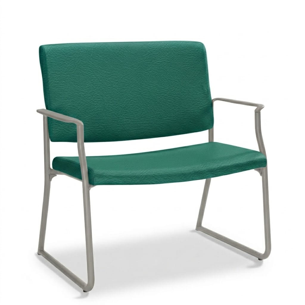 Bariatric sled base legs green