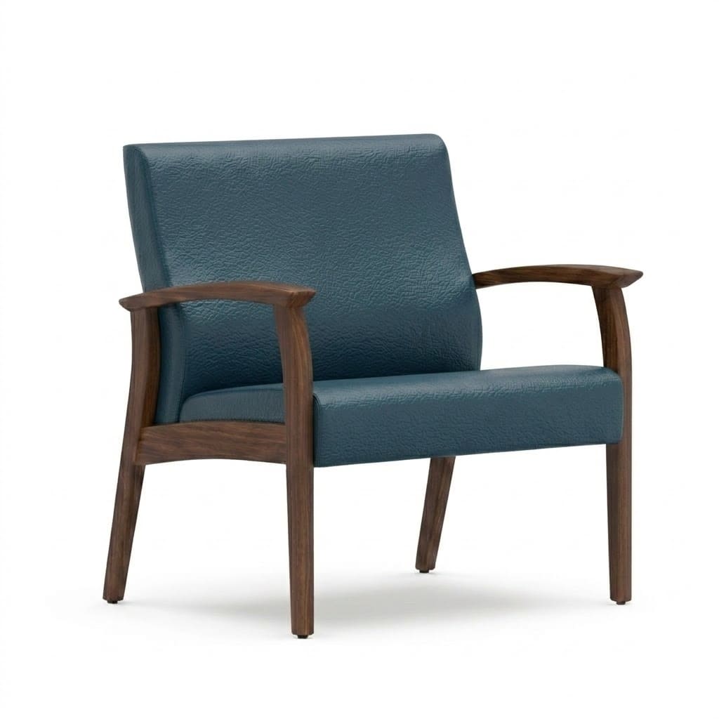 Big bariatric chair navy 1