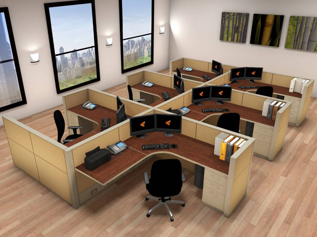 Cubicle systems matrix tiles 6x6x50 group Cubicle systems matrix tiles 6x6x50 group