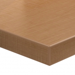 Cherry desk edge