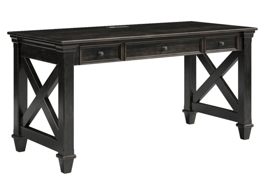 Classic furniture compact desk angle view 1