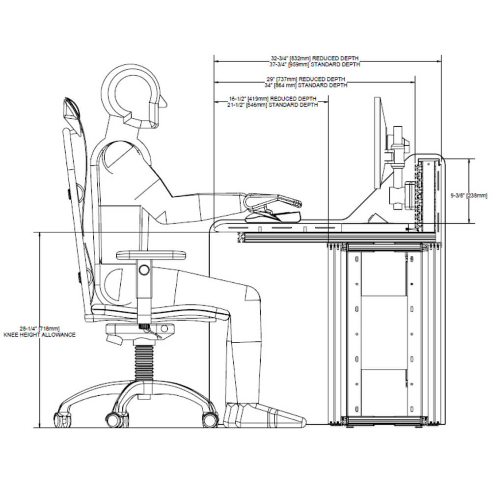 Control console custom dimensions 01