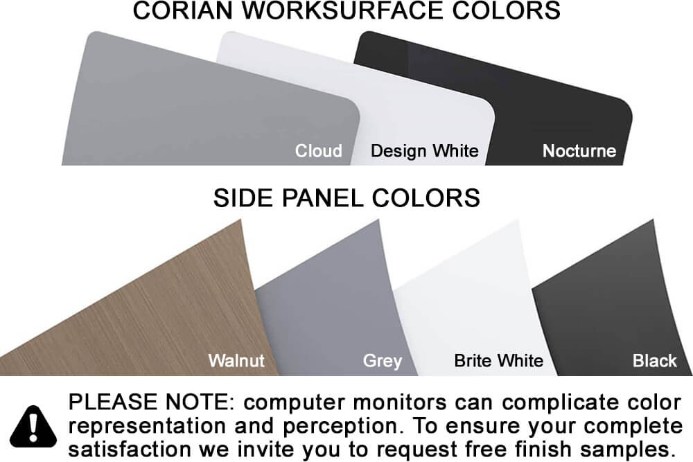 Sleekline laminates side corian colors img Sleekline laminates side corian colors img