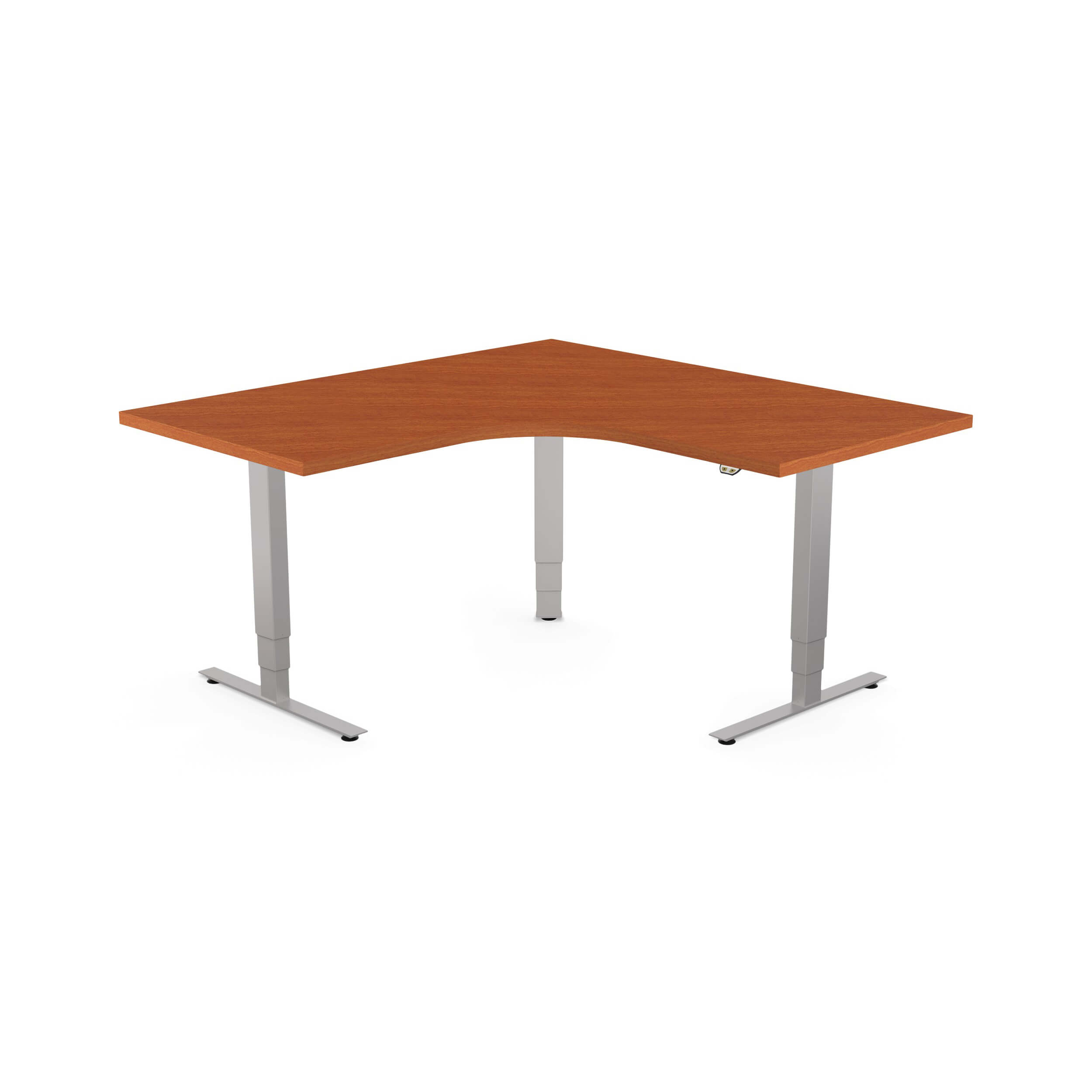 Corner standing desk CUB PATR 6030 EC WC EPS
