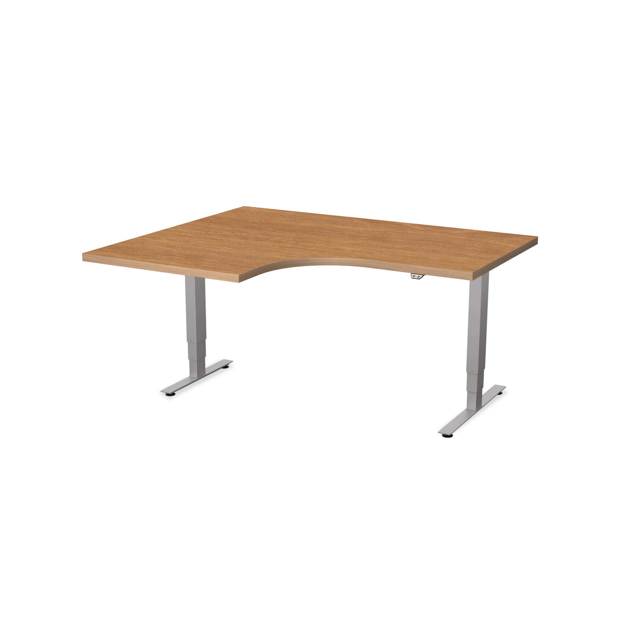 Corner standing desk CUB PATR 604830 ECR BW EPS