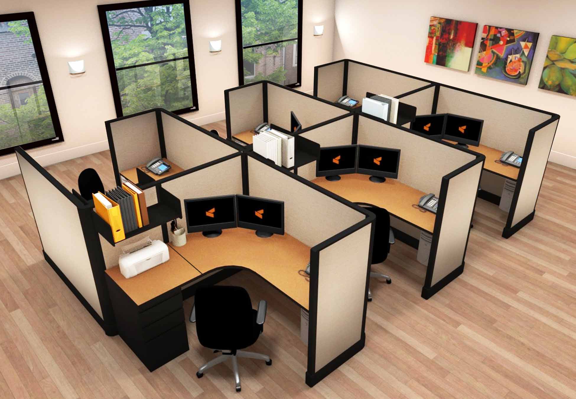 O2 series medium size cubicles 5x5x53 cluster O2 series medium size cubicles 5x5x53 cluster