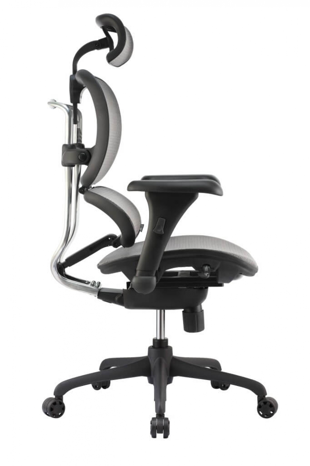 High back office chairs side view 1