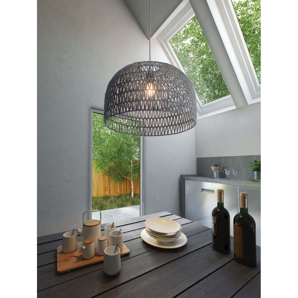 Modern kitchen lighting environmental view Modern kitchen lighting environmental view