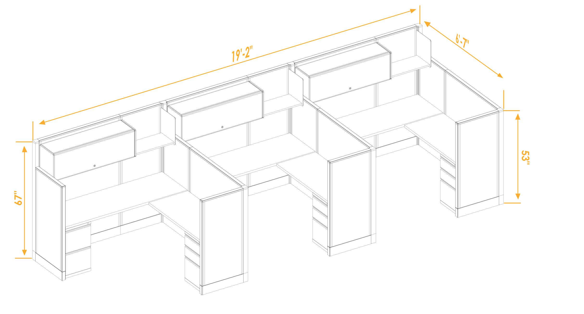 Office workstations CUB 3 53 67 66 PSO2 Office workstations CUB 3 53 67 66 PSO2