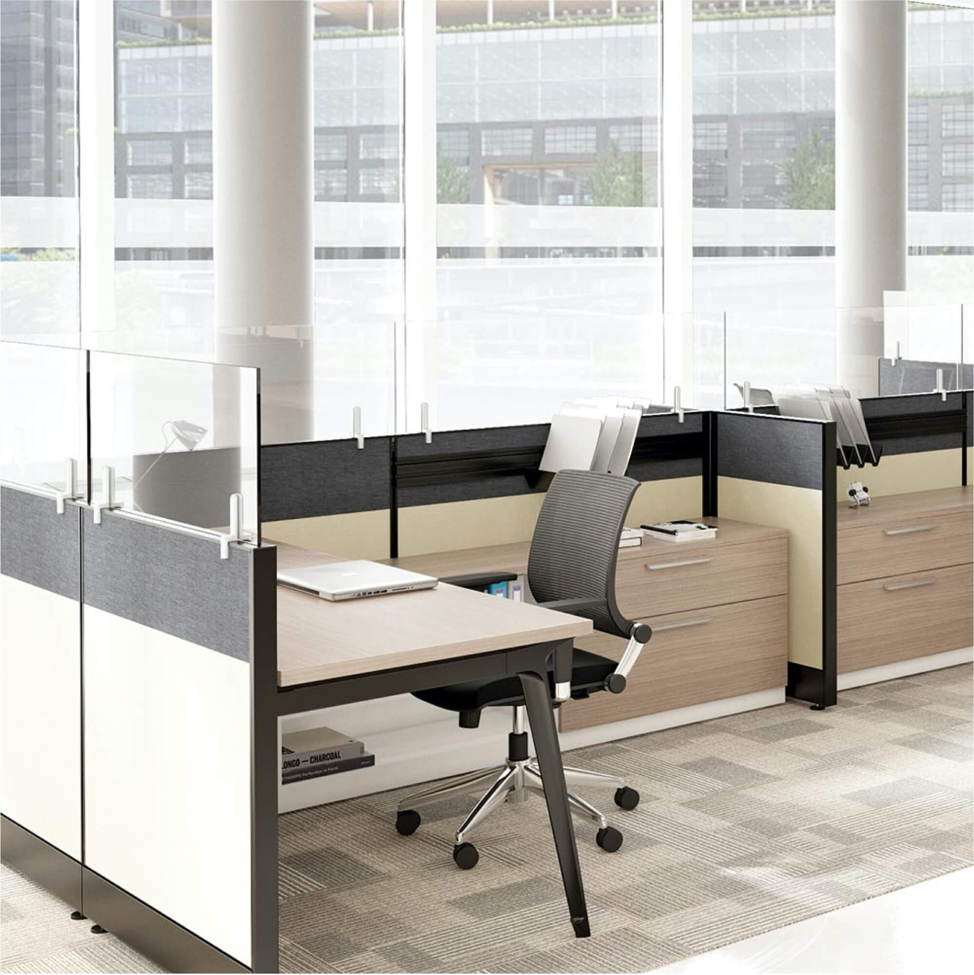 Modern cubicles view part 1 Modern cubicles view part 1