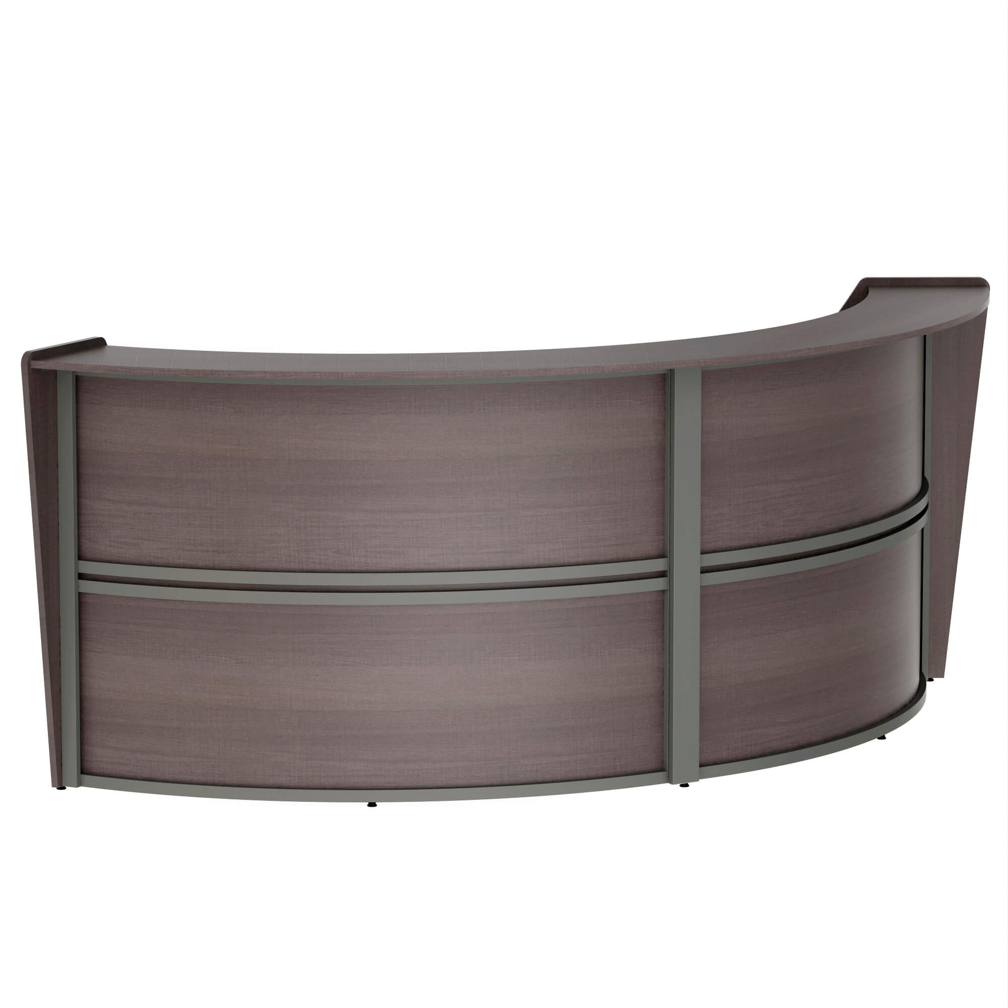 Single person reception desk CUB ZUT296 NIL Single person reception desk CUB ZUT296 NIL